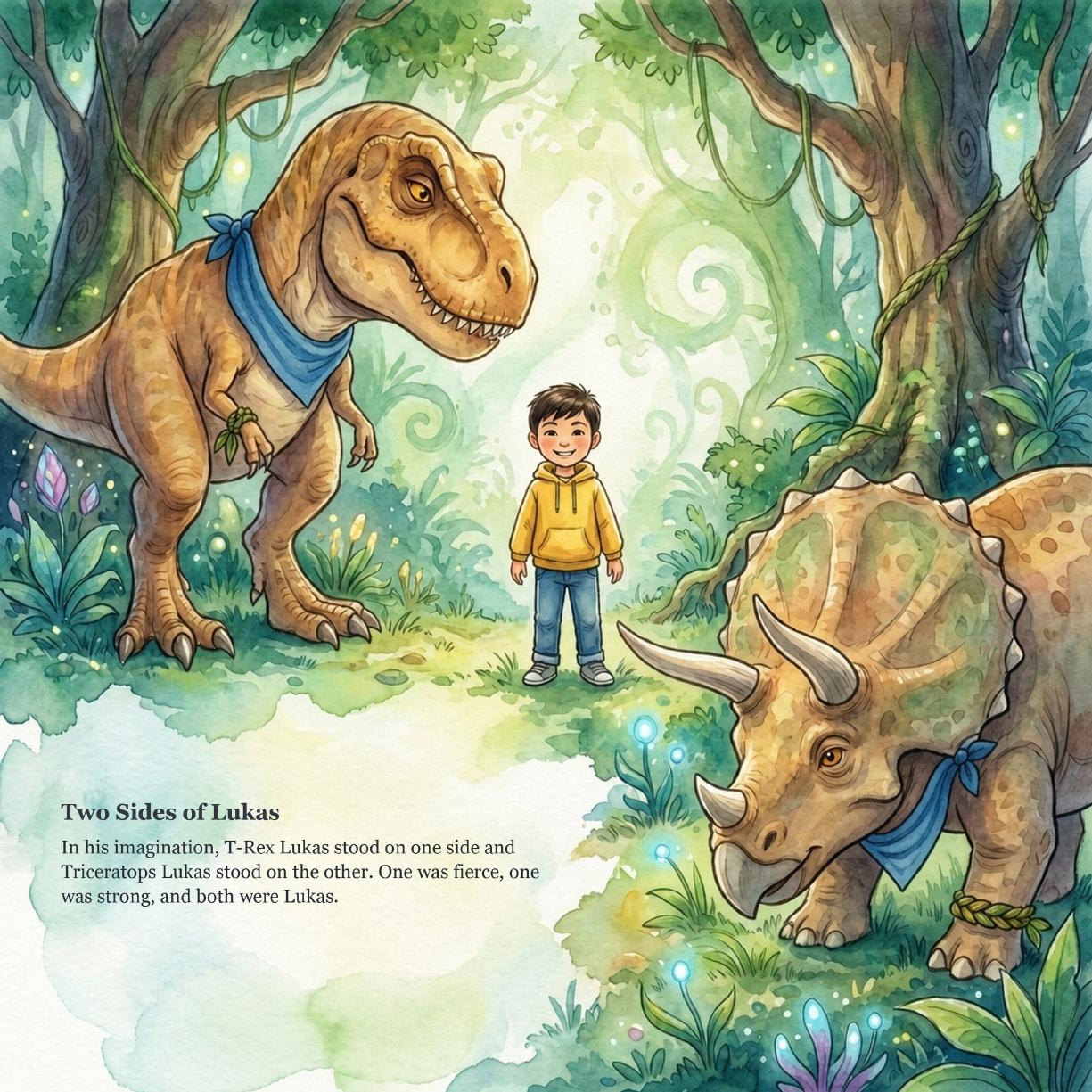 Interior page from a real Lukas-book order — two sides of the hero