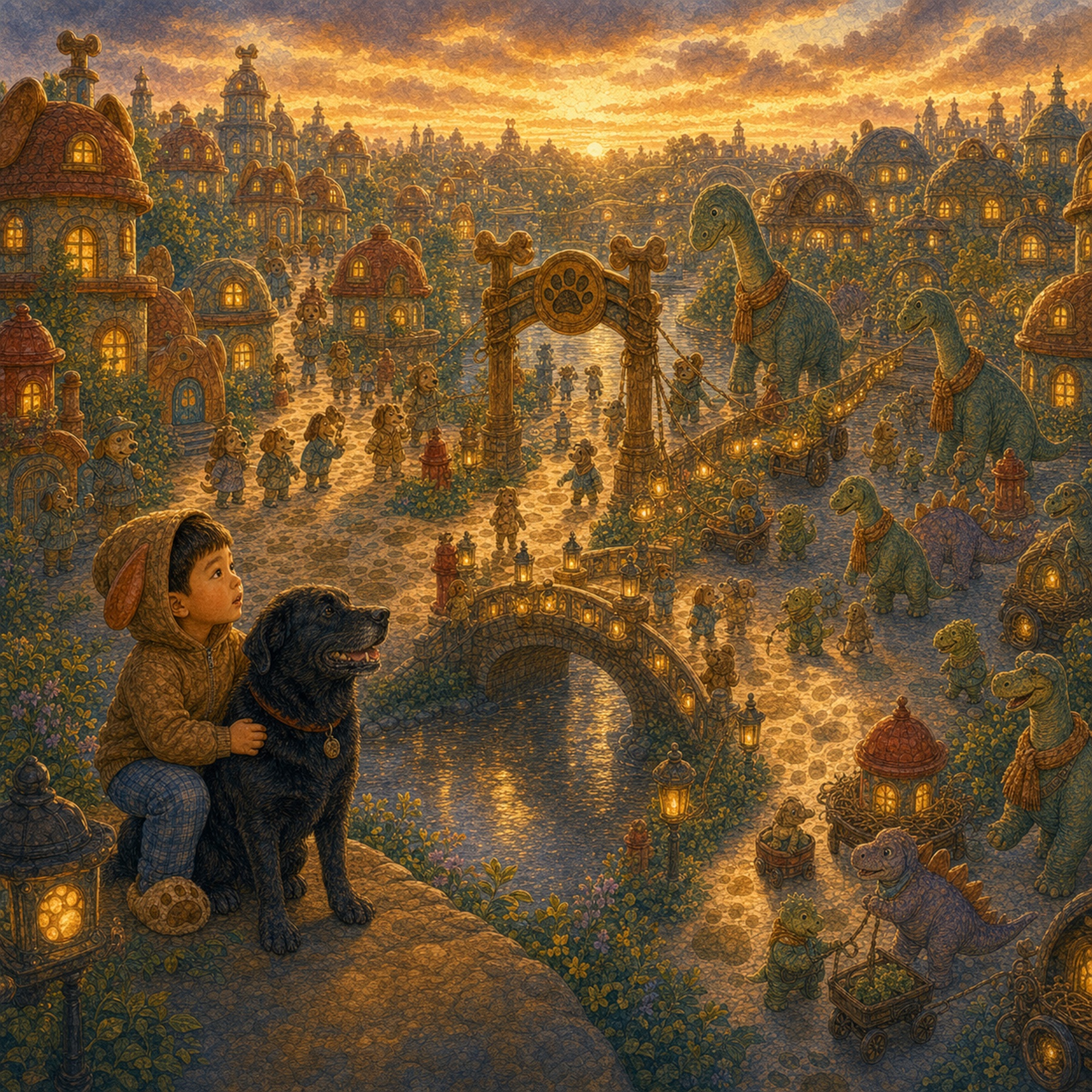 Lukas Was a Dog in Dog City, page 23: The Connected City
